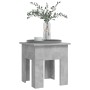 Engineered wood gray concrete coffee table 40x40x42 cm by , Coffee table - Ref: Foro24-810248, Price: 29,63 €, Discount: %