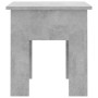 Engineered wood gray concrete coffee table 40x40x42 cm by , Coffee table - Ref: Foro24-810248, Price: 29,63 €, Discount: %