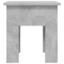 Engineered wood gray concrete coffee table 40x40x42 cm by , Coffee table - Ref: Foro24-810248, Price: 29,63 €, Discount: %