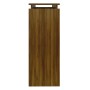 Mesa consola madera contrachapada roble marrón 102x30x80 cm de , Mesas auxiliares - Ref: Foro24-815221, Precio: 57,83 €, Desc...