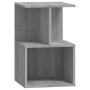 Bedside tables 2 units plywood gray Sonoma 35x35x55cm by , Nightstands - Ref: Foro24-815186, Price: 62,99 €, Discount: %