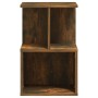 Bedside tables 2 units smoked oak plywood 35x35x55 cm by , Nightstands - Ref: Foro24-815184, Price: 73,08 €, Discount: %