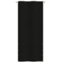 Black 100x240 cm Oxford fabric balcony screen awning by , Umbrellas - Ref: Foro24-148554, Price: 32,99 €, Discount: %