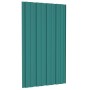 Panel para tejado acero galvanizado verde 12 unidades 80x45 cm de , Techo - Ref: Foro24-317199, Precio: 54,29 €, Descuento: %