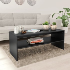 Black plywood coffee table 100x40x40 cm by vidaXL, Coffee table - Ref: Foro24-800127, Price: 43,52 €, Discount: %