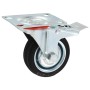 Swivel wheels with double brakes 4 units 75 mm by , Material handling - Ref: Foro24-143443, Price: 23,85 €, Discount: %