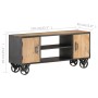 Massives recyceltes Holz-TV-Möbel 110x30x49 cm von , TV-Möbel - Ref: Foro24-323515, Preis: 248,12 €, Rabatt: %