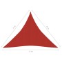 Red HDPE sail shade 160 g/m² 4x4x4 m by vidaXL, Umbrellas - Ref: Foro24-311643, Price: 32,08 €, Discount: %