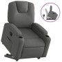 Sillón reclinable elevable de tela gris oscuro de , Sillones - Ref: Foro24-3204369, Precio: 277,19 €, Descuento: %