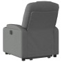 Sillón reclinable elevable de tela gris oscuro de , Sillones - Ref: Foro24-3204369, Precio: 277,19 €, Descuento: %