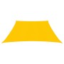 Toldo de vela HDPE amarillo 160 g/m² 3/4x3 m de vidaXL, Sombrillas - Ref: Foro24-311599, Precio: 29,99 €, Descuento: %