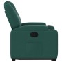 Sillón reclinable elevable tela verde oscuro de , Sillones - Ref: Foro24-3204374, Precio: 278,08 €, Descuento: %