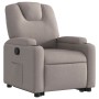 Sillón reclinable elevable tela gris taupe de , Sillones - Ref: Foro24-3204376, Precio: 271,75 €, Descuento: %