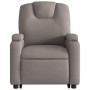 Sillón reclinable elevable tela gris taupe de , Sillones - Ref: Foro24-3204376, Precio: 271,75 €, Descuento: %