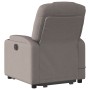 Reclining massage chair with lift in gray taupe fabric by , Armchairs - Ref: Foro24-3204388, Price: 293,26 €, Discount: %