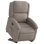 Sillón eléctrico reclinable elevable de tela gris taupe de , Sillones - Ref: Foro24-3204196, Precio: 312,68 €, Descuento: %