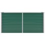 Green galvanized steel garden bed 160x40x77 cm by vidaXL, Pots and planters - Ref: Foro24-44849, Price: 73,13 €, Discount: %