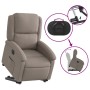 Sillón eléctrico reclinable elevable de tela gris taupe de , Sillones - Ref: Foro24-3204196, Precio: 320,36 €, Descuento: %