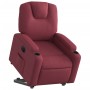 Sillón eléctrico reclinable elevable de tela rojo tinto de , Sillones - Ref: Foro24-3204395, Precio: 317,99 €, Descuento: %