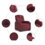 Electric reclining and lift fabric armchair in burgundy red. by , Armchairs - Ref: Foro24-3204395, Price: 317,65 €, Discount: %