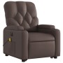 Electric lift massage chair in brown synthetic leather by , Armchairs - Ref: Foro24-3204795, Price: 339,55 €, Discount: %