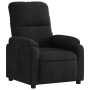 Sillón reclinable tela de microfibra negro de , Sillones - Ref: Foro24-373452, Precio: 201,84 €, Descuento: %