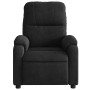 Sillón reclinable tela de microfibra negro de , Sillones - Ref: Foro24-373452, Precio: 201,84 €, Descuento: %