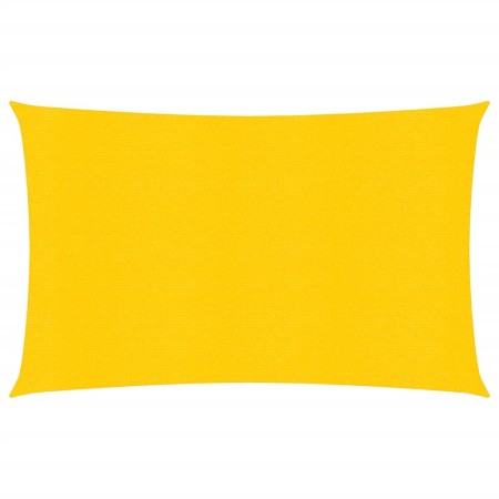 Sail awning HDPE yellow 160 g/m² 2x4 m by vidaXL, Umbrellas - Ref: Foro24-311559, Price: 31,35 €, Discount: %