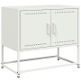 White steel TV stand 68.5x39x60.5 cm by , TV Furniture - Ref: Foro24-846475, Price: 74,99 €, Discount: %