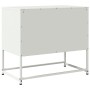 White steel TV stand 68.5x39x60.5 cm by , TV Furniture - Ref: Foro24-846475, Price: 74,99 €, Discount: %