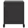 Bedside tables 2 pcs black steel 36x39x43.5 cm by , Nightstands - Ref: Foro24-846615, Price: 94,48 €, Discount: %