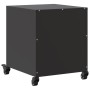 Bedside tables 2 pcs black steel 36x39x43.5 cm by , Nightstands - Ref: Foro24-846615, Price: 94,48 €, Discount: %