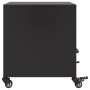 Black steel bedside table 36x39x43.5 cm by , Nightstands - Ref: Foro24-846704, Price: 57,29 €, Discount: %