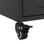 Black steel bedside table 36x39x43.5 cm by , Nightstands - Ref: Foro24-846704, Price: 57,29 €, Discount: %