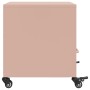 Mesita de noche acero rosa 36x39x43,5 cm de , Mesitas de noche - Ref: Foro24-846706, Precio: 59,99 €, Descuento: %