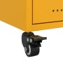 Yellow mustard steel bedside table 36x39x43.5 cm by , Nightstands - Ref: Foro24-846710, Price: 60,99 €, Discount: %