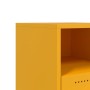 Yellow mustard steel bedside table 36x39x43.5 cm by , Nightstands - Ref: Foro24-846710, Price: 60,99 €, Discount: %