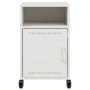 Bedside tables 2 units white steel 36x39x59 cm by , Nightstands - Ref: Foro24-846727, Price: 109,48 €, Discount: %