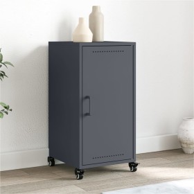 Cold-rolled anthracite gray steel sideboard 36x39x72 cm by , Sideboards - Ref: Foro24-846676, Price: 72,99 €, Discount: %