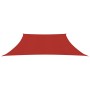 Toldo de vela HDPE rojo 160 g/m² 3/4x3 m de vidaXL, Sombrillas - Ref: Foro24-311654, Precio: 37,86 €, Descuento: %