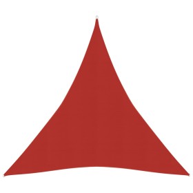 Red HDPE sail shade 160 g/m² 5x6x6 m by vidaXL, Umbrellas - Ref: Foro24-311648, Price: 47,72 €, Discount: %