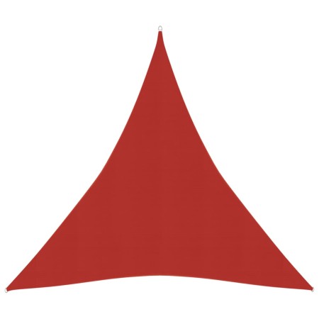 Toldo de vela HDPE rojo 160 g/m² 5x6x6 m de vidaXL, Sombrillas - Ref: Foro24-311648, Precio: 47,99 €, Descuento: %