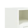 White steel bedside table 36x39x60.5 cm by , Nightstands - Ref: Foro24-846564, Price: 59,99 €, Discount: %