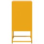 Mesita de noche acero amarillo mostaza 36x39x78 cm de , Mesitas de noche - Ref: Foro24-846572, Precio: 71,50 €, Descuento: %