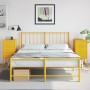 Bedside tables 2 units mustard yellow steel 36x39x78 cm by , Nightstands - Ref: Foro24-846585, Price: 158,07 €, Discount: %