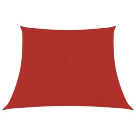 Sail awning HDPE red 160 g/m² 3/4x2 m by vidaXL, Umbrellas - Ref: Foro24-311653, Price: 19,99 €, Discount: %