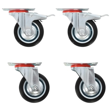 Swivel wheels 24 units 75 mm by , Material handling - Ref: Foro24-278014, Price: 89,39 €, Discount: %