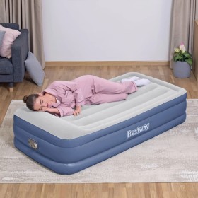 Bestway Luftmatratze Tritech 1 Person blau und grau 191x97x46 cm von , Luftmatratzen - Ref: Foro24-445215, Preis: 67,19 €, Ra...