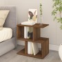 Bedside table made of brown oak plywood, measuring 50x30x51.5cm. by , Nightstands - Ref: Foro24-815832, Price: 38,31 €, Disco...