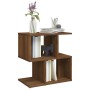 Bedside table made of brown oak plywood, measuring 50x30x51.5cm. by , Nightstands - Ref: Foro24-815832, Price: 38,31 €, Disco...